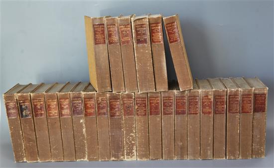 Stevenson, Robert Louis - The Works, 26 vols, 8vo, cloth, Charles Scibener, New York 1901